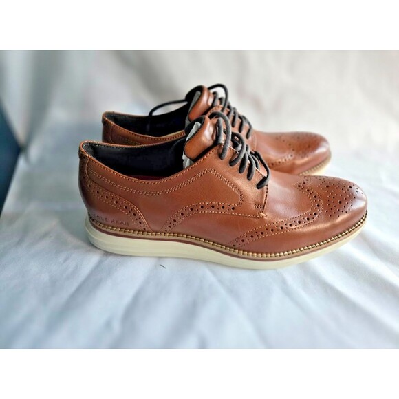 Cole Haan Original grand Energy Merid SW Oxfords British Tan C33805 Mens 9 NEW main image 5